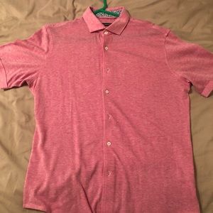 Bugatchi short sleeve shirt. Brand new. Never worn